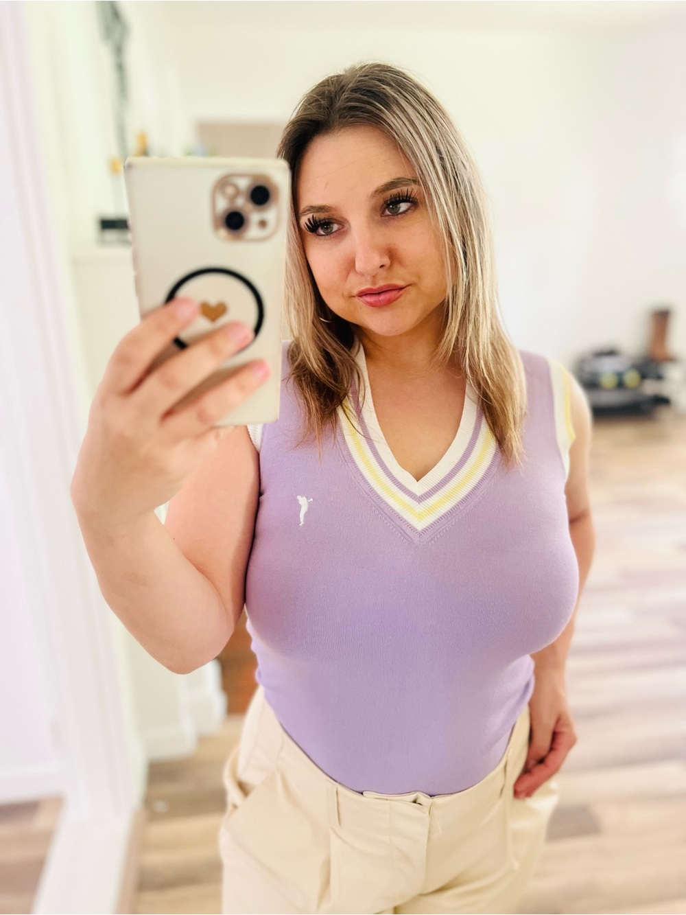 Golfino cotton tank top